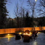 How to Create a Backyard Entertaining Area with Patios, Lighting, and Water Features